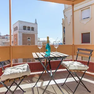  Apartment Soho Centro Terrace 2 Young People Only Spain